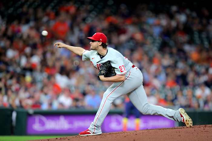 Philadelphia Phillies Starter Aaron Nola.